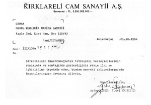 Kırklareli Cam Sanayii A.Ş.